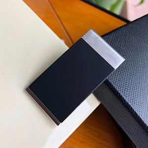 Luxury Jewelry Men Money Clips High Quality Exquisitely Polished Black Rubber Wallet With Box293V