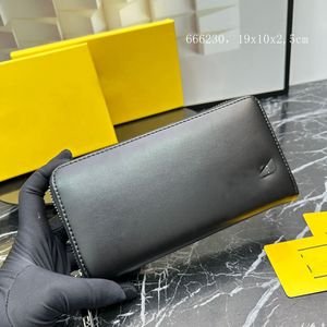 2023 FD Designer Plånbokskort och mynt berömda plånbok läder plånbokskortklipp mynt plånbok gratis presentförpackning.