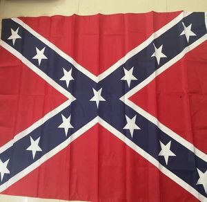 Bannerflaggor Civil War Battle Dixie Confederate Flag redo att skicka US 90x150 cm 3x5 ft T2I524496017514