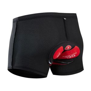 Andningsbara nät cykling underbundna gelkudd stockproof shorts underkläder för män cykling shorts vadderade sponeed mäns cykel shorts