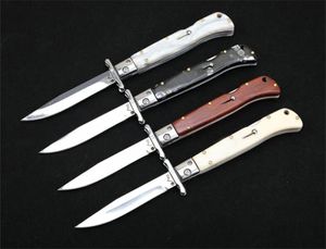 Coltello pieghevole orizzontale ACK Godfather Stiletto Mafia da 9 pollici Coltelli tascabili automatici EDC 9 strumenti