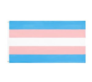 3x5fts 90x150cm LGBT Pride Transgender Flag Lesbian gej biseksualny gotowy do wysyłki fabrycznej fabryki Direct Whole Doub3511268