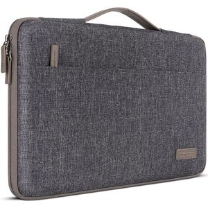 Laptop-väskor Domiso Inch Laptop Sleeve Case Portfölj Vattenbeständig väska Portabelt Bärskydd med handtag 231025