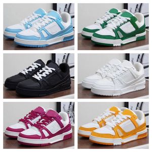 casual low sneakers designers men casual shoes man women out of office sports shoes off panda blue yellow grey black whites red mens arrow print dermis 36 to 45 l5
