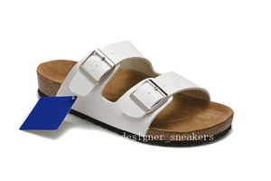 Moda Uomo Donna Pantofole Designer Bianco Nero Zoccoli Pantofola Sandali casual estivi Scarpe da spiaggia Taglia 34-46 Con scatola
