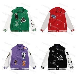 Cotton Designer Jackets Bomber Outerwear Mens Windbreaker Casual Street Loose Coats Men Women Baseball Jacket