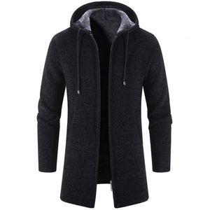 Trench da uomo Autunno e inverno Cardigan in cashmere Cappotto esterno in ciniglia Giacca a vento 231025