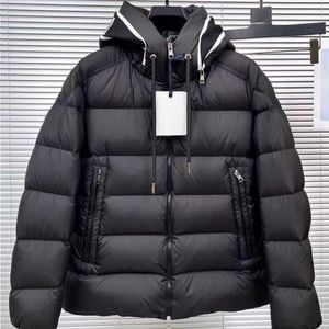 Designer Mens Jacket Down Parkas Puffer Jackets Clothes Series Outdoor Keep Warm Black Outerwear Cold Protection Badge Decora Qnxc