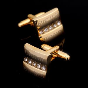 Manschettenknöpfe, 2 Stück, personalisierte Kupfer-Manschettenknöpfe für Herren, mit eingraviertem Namen, goldfarbene Hemd-Manschettenknöpfe für männliche Bräutigam-Hochzeits-Manschettenknöpfe, Schmuck 231025