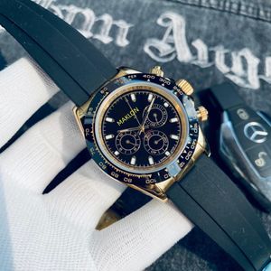 Zegarek ze stali nierdzewnej zegarek luksusowy zespół Waterproof Sapphire Mirror Middle East Watch de lukse zegarek CSQ Wysoka jakość dla mężczyzn designerskie zegarki opaski gumowy pasek