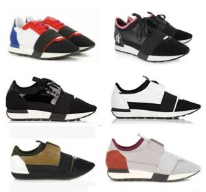 2023 Nowy projekt marki mody Sneaker Men Men Men Casual Buty oryginalne skórzane siatkowe buty wyścigowe buty na zewnątrz trenerzy