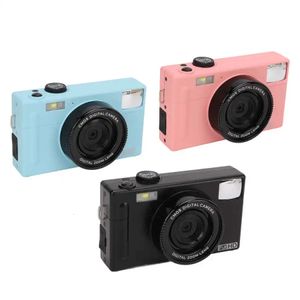 Fotocamere digitali portatili Mini Micro Fotocamera singola 8MP HD CMOS Mirrorless Zoom 16X Schermo LCD TFT da 3 pollici per principianti 231025