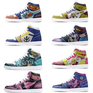 New Customized Shoes 1s DIY shoes Basketball Shoes damping men 1 female 1 Anime Customized Character Leisure Trend Outdoor Shoes