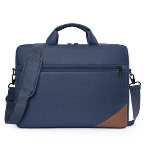 Bolsa de computador de ombro único nova masculina diagonal bolsa para portátil moda negócios commuter maleta notebook 231015