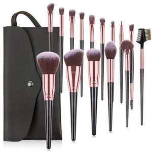 Makeup Tools 7 10 15st Borstar Set With Bag Eye Shadow Powder Foundation Lip Professional Beauty Tool Make Up Brush 231025