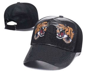Czapki piłki 2023 Masowa czapka męska męska projektant Tiger Bee Snake Flower Baseball Cap luksusowa czapka