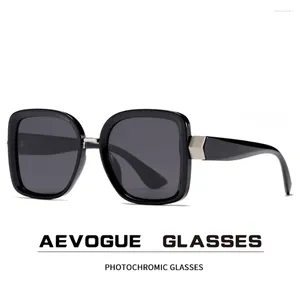 Solglasögon aevogue kvinnliga tillbehör UV för män modeglasögon fyrkantiga ae1567