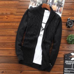 Męskie swetry męskie SWEATER SWEAT Cardigan Zamek 2023 Przyjazd jesień i zimowy moda męska w stylu Korean Grey Black Red M40