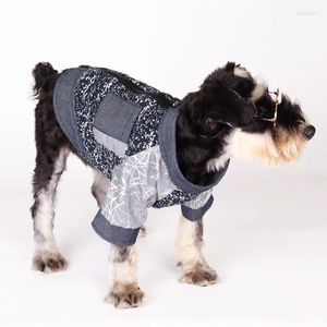 Hundebekleidung Haustierkleidung Reflektierende farblich passende Jeansjacke Modemarke Mantel Katze Winter