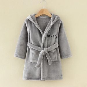 Towels Robes Cartoon Kid Robes Baby Girl Clothes Long Sleeve Hooded Infant Boy Bath Towel Children Clothing Toddler Bathrobe Sleepwear A713 231024