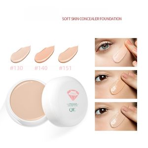 Täckningskorrigering Anti Dark Circle Freckle Waterproof Foundation BB Cream för ansiktsmakeup Bas Kosmetisk produkt 3Colors