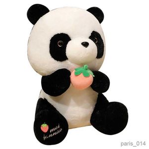 Animali di peluche ripieni 28-45 CM Panda Hold Peluche Bambole carine ripiene Morbidi giocattoli per bambini Regalo di Natale di alta qualità R231026