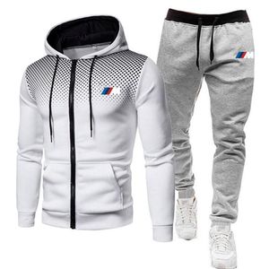 Erkek Trailsits 2021 Moda Sonbahar Kış Pantolonları Hoodie Kazak İki Parçalı Jogging Suit M-3XL Pamuk Pist Saha Sporları259m