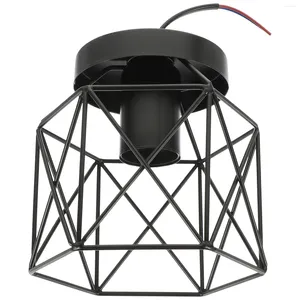 Lampki sufitowe Iron American Style Lampa żyrandol oświetlenie szafki wejściowe w zawieszeniu wewnętrzne