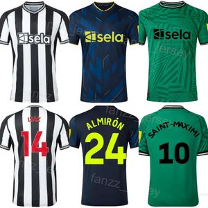 23-24 Club Team 24 Almiron Soccer Jerseys 33 Burn 39 Guimaraes 36 Longstaff 8 Tonali 15 Barnes 2 Trippier 14 Isak 9 Wilson 10 Gordon Football Shirt Kits Niukasierlian