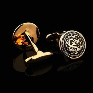 CUFFLINK HIGH QUANLITY CUFFLINKS Luxury Mens manschettknappar Brand Court Men's Cufflink W169312O