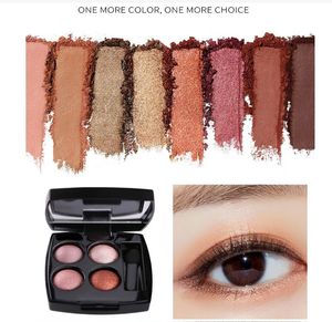 Outros itens de beleza de saúde Marca 4 cores Natural Matte Eye Shadow Paleta impermeável Shimmer Eyeshadow Drop Delivery Dhygc