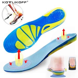 Peças de sapato acessórios silicone antiderrapante gel macio palmilhas esportivas massageando palmilha ortopédica cuidados com os pés para pés sapatos sola almofadas de absorção de choque 231025