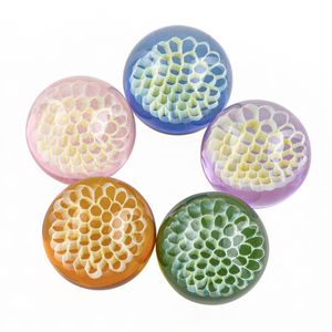 22 mm 16 mm Honeycomb Terp perline Accessori per 10 mm 14 mm 18 mm 45 da 90 quarzo unghie in vetro bongs bongs tampone piatta