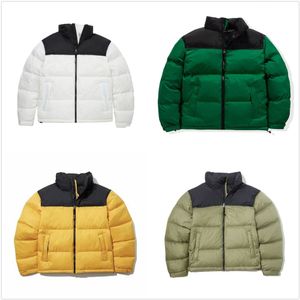 Piumino da uomo piumino invernale outdoor Piumino da donna imbottito in cotone con cappuccio ricamato imbottito in cotone caldo parka Cappotto da uomo con stampa di lettere top multicolore