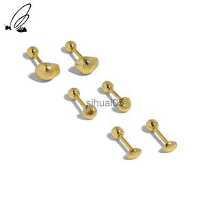 Stud S'STEEL Orecchini in argento sterling 925 stile punk regalo per le donne Moda di lusso Earing Casual Orecchini a bottone selvatici Gioielleria raffinata YQ231026