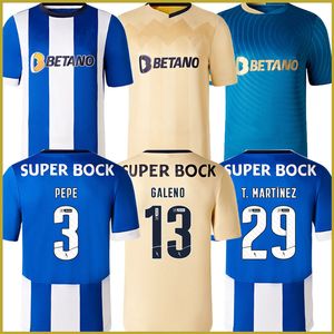 2023 2024 FC Portos Pepe Futbol Gömlekleri Çocuk Kitleri Campeoes Sergio Oliveira Mehdi Luis Diaz Matheus 23/24 Eğitim Hayranları Oyuncu Versiyonu Futbol Forma