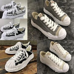 Nowy produkt 2024 Najwyższej jakości AAA Maison Mihara Yasuhiro Sole Canvas Shoes Men Toe Cap Mmy But Kobiety