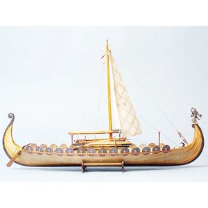 Aircraft Modle Ancient Sailboat Model Building Kits Scale 150 Viking Ship Classic Boat Kit Adult DIY Assembly Decoration English Manuals 231026