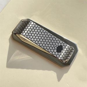 Lüks Designer Para Klipleri Rafine Çelik Money Clips Box2332 ile erkekler için zarif cilalı en iyi hediyeler