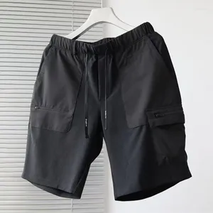 Shorts masculinos Y3 Yamamoto Yoshi 2023 verão casual de alta qualidade impressão autógrafo moda cordão macacão masculino
