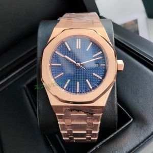 Clássico Relógio Real Movimento Mecânico Automático Designer Relógio Masculino 42mm Montre De Luxe Moda Mens Relógio À Prova D 'Água Clássico Business Pulseira Presente de Natal