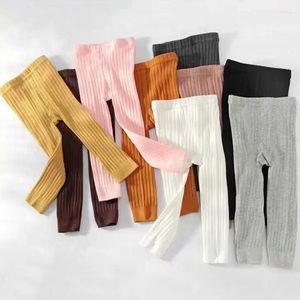 Trousers 2 Piece Girls Leggings Cotton Pants For Boys Kids Soft Knitted Born Baby Toddler Legging Girl Clothes Children