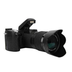 Fotocamere digitali Zoom ottico 24X Fotocamera professionale DSLR Po per fotografia Obiettivo grandangolare Telescopio SLR Registratore Maglia con messa a fuoco automatica Videocamera 231025