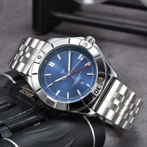AAA Top Designer Watches Men's BNL1884 Affärsmode gjord av alla Steel Classic Three Hands Running Seconds Chronograph Watch
