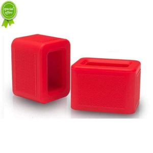 Nuovo 1Pc Supporto universale per fibbia per cintura di sicurezza per auto Fibbia in silicone Coperchio protettivo Supporto per fibbia per cintura di sicurezza per auto in posizione verticale