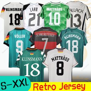 World cup 1990 1992 1994 1998 1988 Germany Retro Littbarski BALLACK Soccer Jerseys KLINSMANN Matthias home shirt KALKBRENNER JERSEY 1996 1998 2004 2010 2014 2016