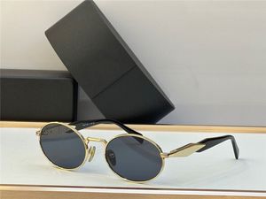 Neues Modedesign, kleine ovale Sonnenbrille, 65Z-Metallrahmen, Retro-Form, einfacher und beliebter Stil, vielseitige UV400-Schutzbrille