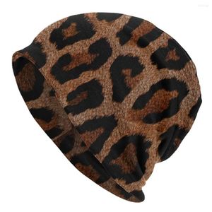 Berets Tiger Skin Bonnet Hats Wild Animal Beanie Design Skullies Beanies Зимние модные унисекс взрослые хиппи Эластичные шапки