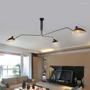 Plafoniere Lampada a LED moderna Lampada da camera in vetro retrò Decorazione Paralumi leggeri