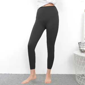 Calças de esqui outono e inverno de veludo cintura alta joelho apoio corpo masculino roupa interior térmica bottoms velo forrado leggings masculinos quentes